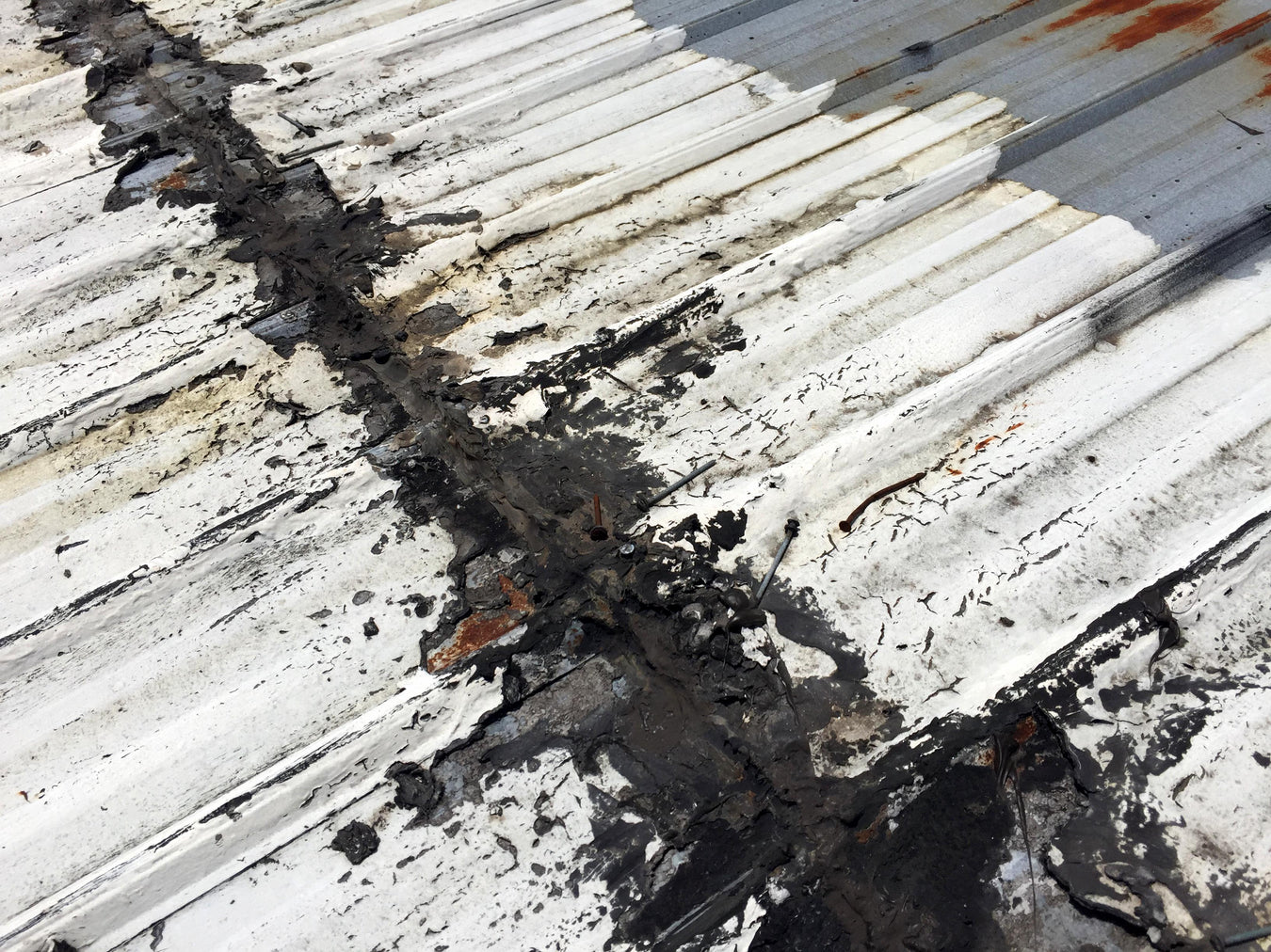metal roof repair gone bad